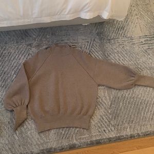 Zara, balloon sleeve heavy sweater
